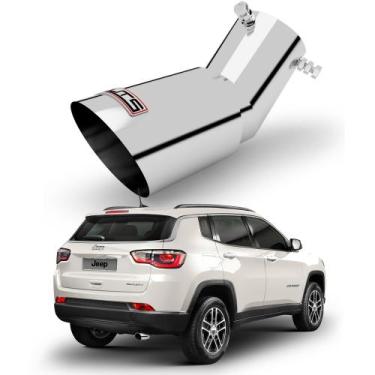 Imagem de Ponteira De Escapamento Esportivo Jeep Compass Outs Parts