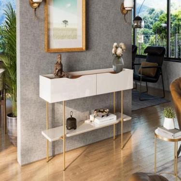 Imagem de Balcao aparador Tunis 2024 off white new/jequitiba - Mais de Casa