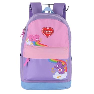 Imagem de Mochila De Costas Escolar Grande Oficial Ursinhos Carinhosos