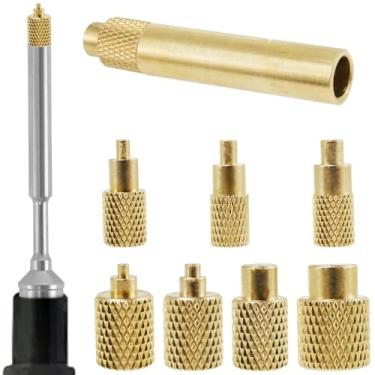 Imagem de FALESOUL Pontas de inserção de calor para inserções roscadas M2 M2.5 M3 M4 M5 M6 M8, ferramenta de prensa para componentes de impressora 3D de plástico, acessórios de substituição de impressão 3D