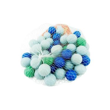 Imagem de Kit Bolinhas de Gude Cores Sortidas 16mm - Aliança, 100 unidades