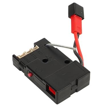 Imagem de Zhjvihx 3 Em 1 Placa Receptor de Função, Instalação Fácil de Peças de Carro RC Black Professional para 284161 1/28 Carros RC