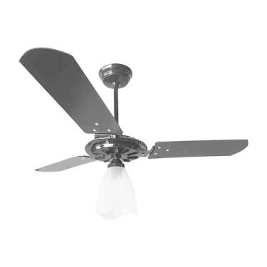 Imagem de Ventilador de teto yris motor potente ventex, Preto preto, 110V