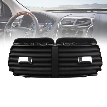 Imagem de Dasbecan Ventilação do aquecedor A/C compatível com Ford Explorer 2011-2015 Dual Center Dash Air Vent Center Painel de saída de ar substituição # BB5Z-19893-AD BB53-19C681-AM35B8