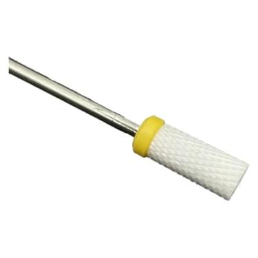 Imagem de 1 peça de brocas de cerâmica para unhas, cortador rotativo, aparelho de limpeza para manicure, acessórios de máquina de trituração de unhas, ferramentas de gel de unhas