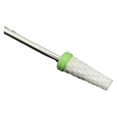 Imagem de 1 peça de brocas de cerâmica para unhas, cortador rotativo, aparelho de limpeza para manicure, acessórios de máquina de trituração de unhas, ferramentas de gel de unhas