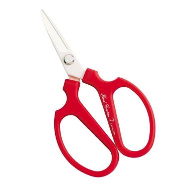 Imagem de Tesoura Florista Sakagen Type Mini-F Vermelha 165Mm