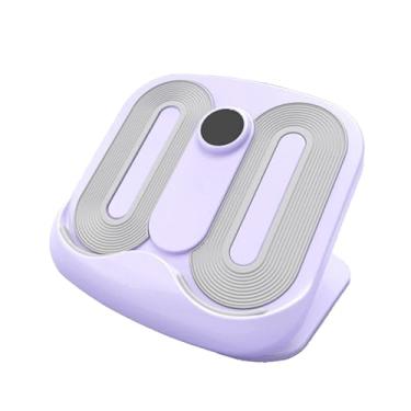 Imagem de KiBcsLic Prancha de alongamento de panturrilhas, prancha inclinada para exercícios, rampa de inclinação antiderrapante, 12 níveis ajustáveis ​​para homens e, Roxo