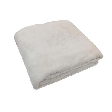Imagem de Cobertor Queen Toque De Seda Marfim 2,20X2,40M - Niazitex