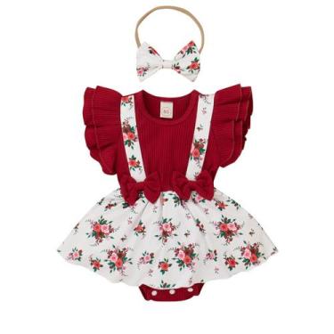 Imagem de Conjunto de roupas para boneca Reborn Baby Doll de 60 cm com macacão f