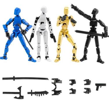 Imagem de Conjunto de figuras de ação JausQarQ Titan T13 Lucky Dummy Nova 13