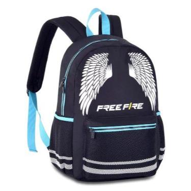 Imagem de Mochila Escolar Costas Free Fire Angelical Casual FR24647 - CLIO