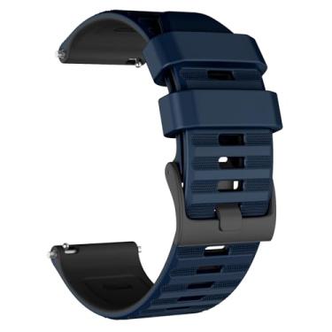 Imagem de MYSNBKN Compatível com Suunto 9 Baro Pulseiras esportivas macias de 24 mm de largura para relógios inteligentes Suunto 9/Suunto 7/Suunto D5