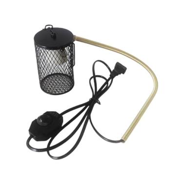 Imagem de Generic Cobertura para luz de aquecimento, gaiola de malha, abajur, suporte para lâmpada de aquecimento para lagarto, filhote, tartaruga, dragão