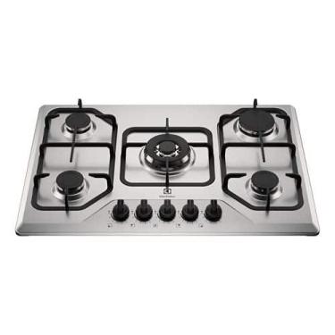 Imagem de Cooktop 5 Bocas A Gas Inox Bivolt 75x52cm - Electrolux, Bivolt
