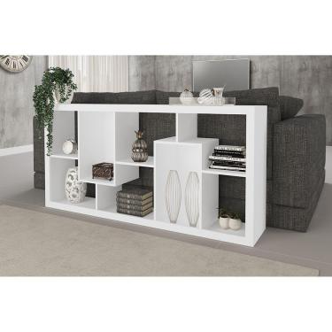 Imagem de Estante Aberta com Nichos Tecnomobili Branco E1712