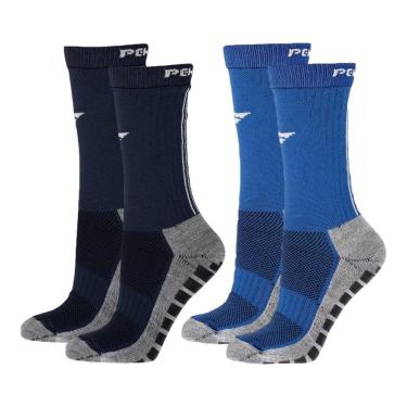 Imagem de Kit 2 Pares de Meias Penalty Grip Masculina