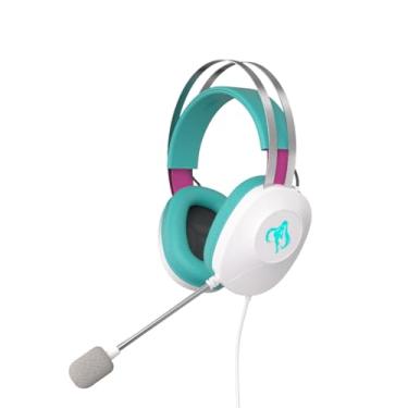 Imagem de ASUS TUF Gaming H1 GEN II Hatsune Miku Edition, Wired Gaming Headset 40mm Essence Drivers, Virtual 7.1 Surround Sound, TeamSpeak Microphone, Lightweight 297g, Durable Ear Cushions, TUF Logo Lighting
