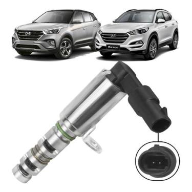Imagem de Valvula Solenoide Pressão Óleo VVT Elantra I30 Ix35 Tucson 24375-2E000