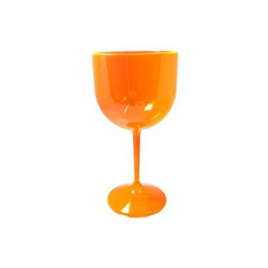 Imagem de Taça de Gin Acrilico 450 ml Cristal Colorido KIT 10 - M&CA PLÁSTICOS, 