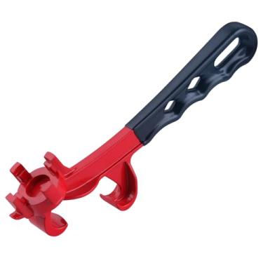 Imagem de Ferramenta abridor de balde 3 em 1 chave de trava de liga de alumínio abridor de tampa de balde ferramenta de elevação de tampa