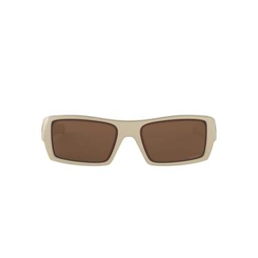 Imagem de Oakley Oo9014 Gascan Óculos de sol retangulares masculinos, Si Desert Tan/Prizm Tungstênio, 60 mm