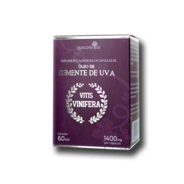 Imagem de Óleo De Semente De Uva 1400mg Quallynatus Antioxidante
