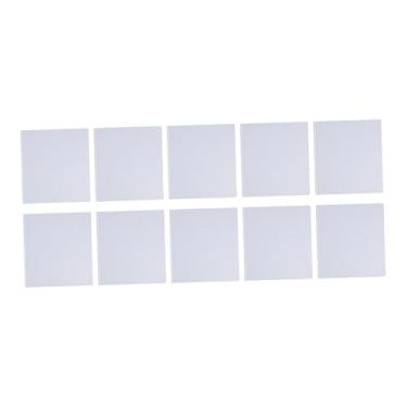 Imagem de MotiveTech 10 Cadernos Infantis de Capa Dura em Branco, Sem Pauta, para Desenho e Esboço - Portáteis e Práticos - Ideais para Desenho Criação, 12.7 Cm X 12.7 Cm