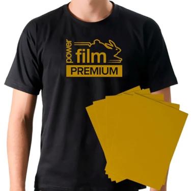 Imagem de Filme de Recorte Power Film Premium - Ouro - A3 com 10 Folhas