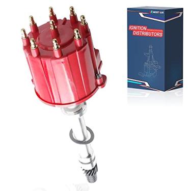Imagem de MOSTPLUS Distribuidor de ignição com tampa e rotor compatível com 606-02302 606-02257 1103838 1103698 Chevy GMC C/K caminhonete Van Camaro 5.0L 5.7L 7.4L