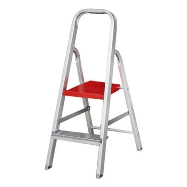 Imagem de Escada De Aluminio Dupla 2 Degraus 120 Kg Reisam