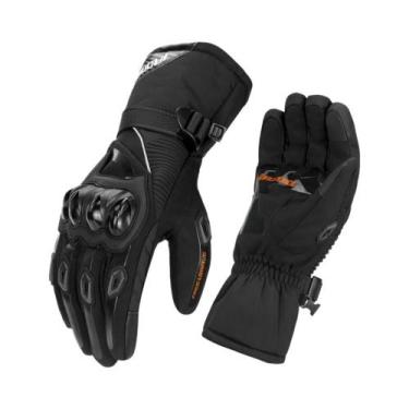 Imagem de Luvas de Motocicleta Touch Screen - À Prova d'Água e Vento - Ideal par