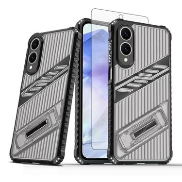 Imagem de Asuwish Capa de celular para Samsung Galaxy S25 Edge com protetor de tela de vidro temperado e suporte resistente à prova de choque acessórios para suporte rígido S25Edge 25S S 25 25Edge mulheres