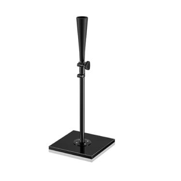 Imagem de Camiseta de rebatedor de beisebol, altura ajustável resistente 63,5-91,4 cm, prática de treinamento de softbol portátil