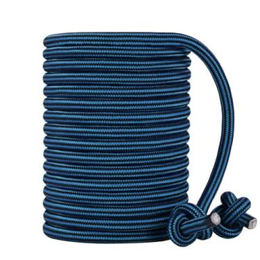 Imagem de Megaraise Corda de pular holandesa dupla para crianças e adultos, corda de pular longa ajustável de 4,6 m para crianças, homens, mulheres, saltar em equipe ao ar livre, esporte escolar, jogo de festa,