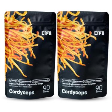 Imagem de Kit 2 Extrato Encapsulado Cordyceps Militaris 90caps | Energia E Vitalidade | Microdoselife