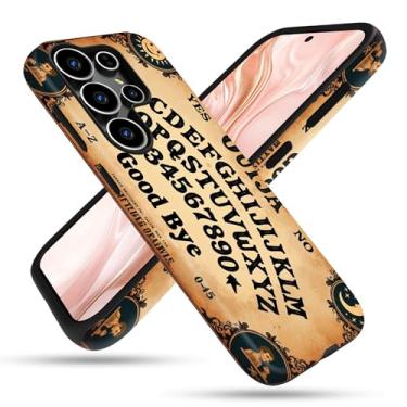 Imagem de FGDRFGRW Capa projetada para Samsung Galaxy S25 Ultra, 2 camadas TPU + PC, capa protetora à prova de choque – Ouija Board