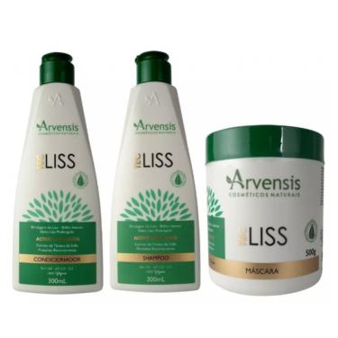 Imagem de Kit Arvensis Tec Liss Shampoo + Condicionador + Mascara 500g Arvensis