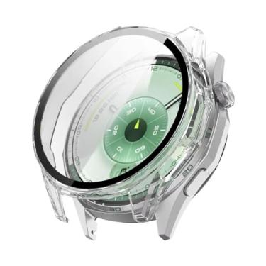 Imagem de Estilo no Pulso, Capa full case compatível com Huawei Watch GT6 46mm ou GT6 41mm Cor:Transparente 46mm