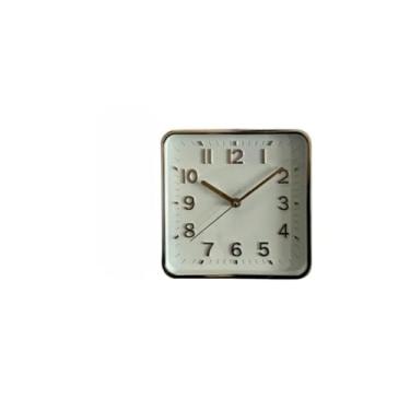 Imagem de Relógio de Parede Cozinha Silencioso Moderno Decorativo Quarto Sala Escritório (Quadrado rose)