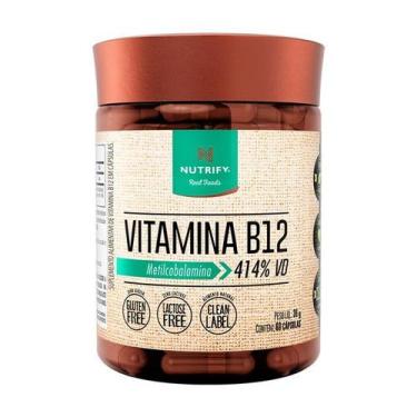 Imagem de Vitamina B12 - Nutrify - com 60 cápsulas