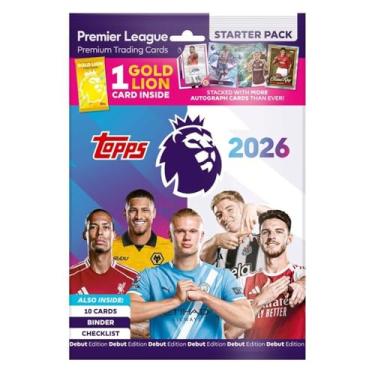 Imagem de Topps Cards PREMIER LEAGUE 2025/26 Starter Pack com Fichário