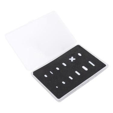 Imagem de AUNMAS Conjunto de Barra de Agitação Magnética PTFE Agitador Magnético Resistente a Altas Temperaturas 12 Unidades para Laboratório e Culinária