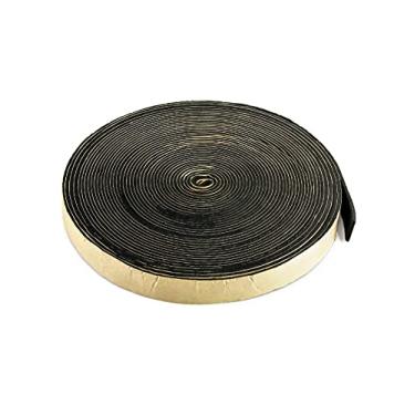 Imagem de QWORK Isolamento de envoltório de tubo, fita adesiva de isolamento de espuma impermeável de 2,5 cm x 3,5 cm para tubos quentes ou frios