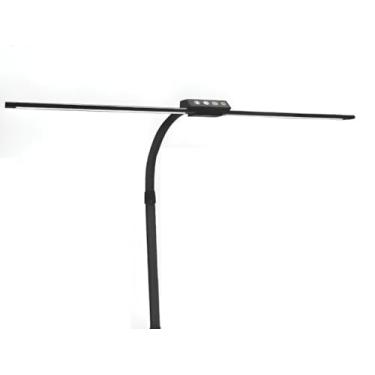 Imagem de Luminária Abajur de Mesa regulável com brilho e ângulo ajustáveis, 5 modos de temperatura de cor, para leitura e trabalh