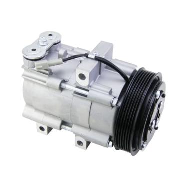 Imagem de Pamolag Compressor A/C Compressor de ar condicionado AC serve para Ford F150 V6 1997 1998 1999 2000 2001 2002 2003 2004 2005 2006 4,2L