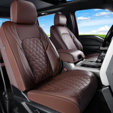 Imagem de Huidasource Tacoma Capas de assento personalizadas adequadas para Toyota Tacoma 2016-2023 cabine dupla e tripulação SR SR5 Limited TRD Sport/Pro/Off Road, capa de almofada de assento de carro à prova