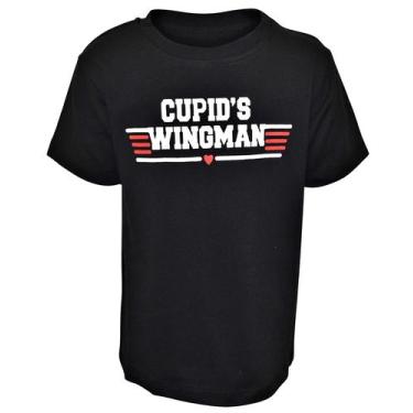 Imagem de Camiseta exclusiva para bebês e meninos do Dia dos Namorados Cupids Wi