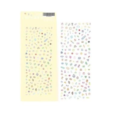 Imagem de Adesivos Decorativos De Desenhos Animados Fofos Para Planner De Cartõe