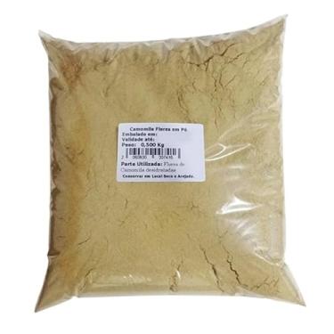 Imagem de Chá Camomila Flores em Pó (Matricaria recutita) 500g com Laudo